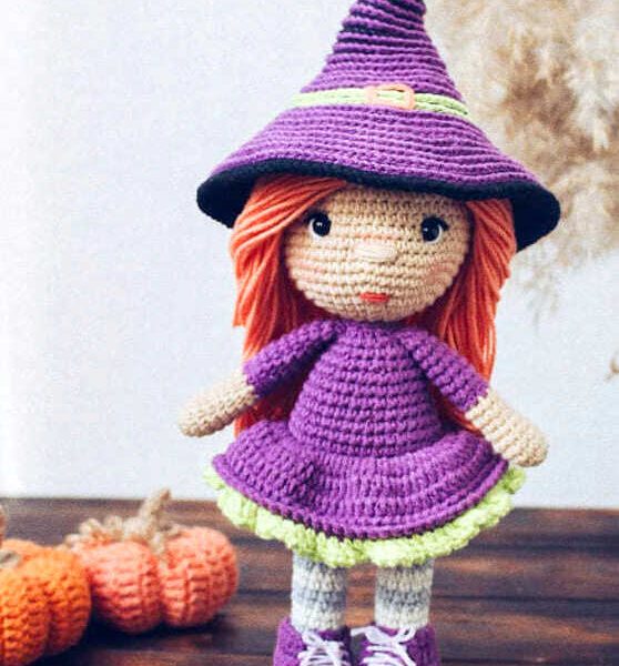 Amigurumi Halloween Witch Free Pattern