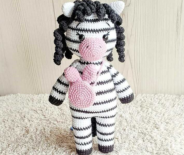 Amigurumi Zebra Free Pattern