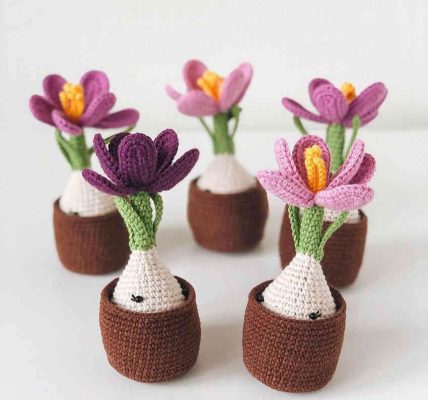 Amigurumi Flower Free Pattern